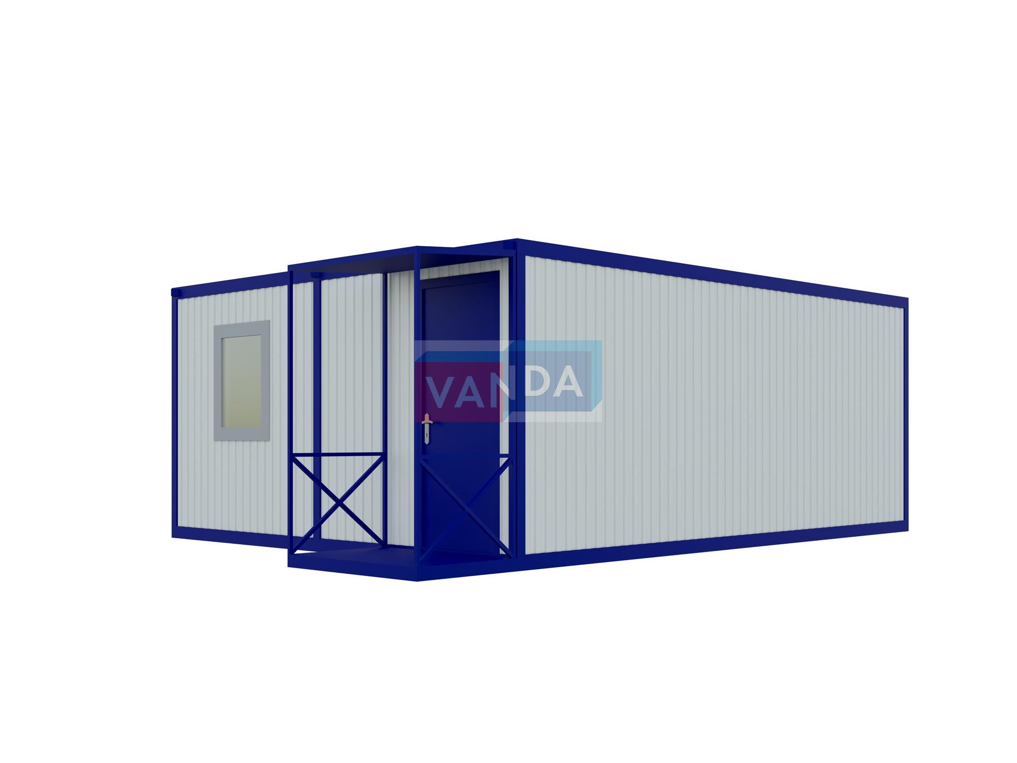 Модульная бытовка 4.8x6.0 ЛДСП